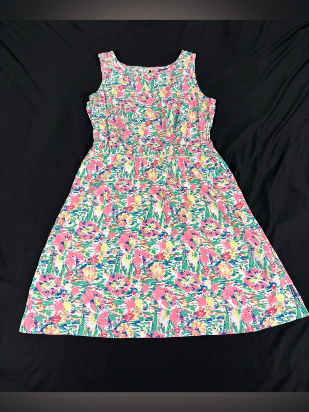 Columbia PFG Women Multicolor Floral Sleeveless Dress Size L